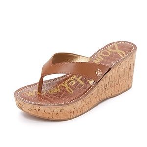 Sam Edelman Romy Wedge Thong Sandals